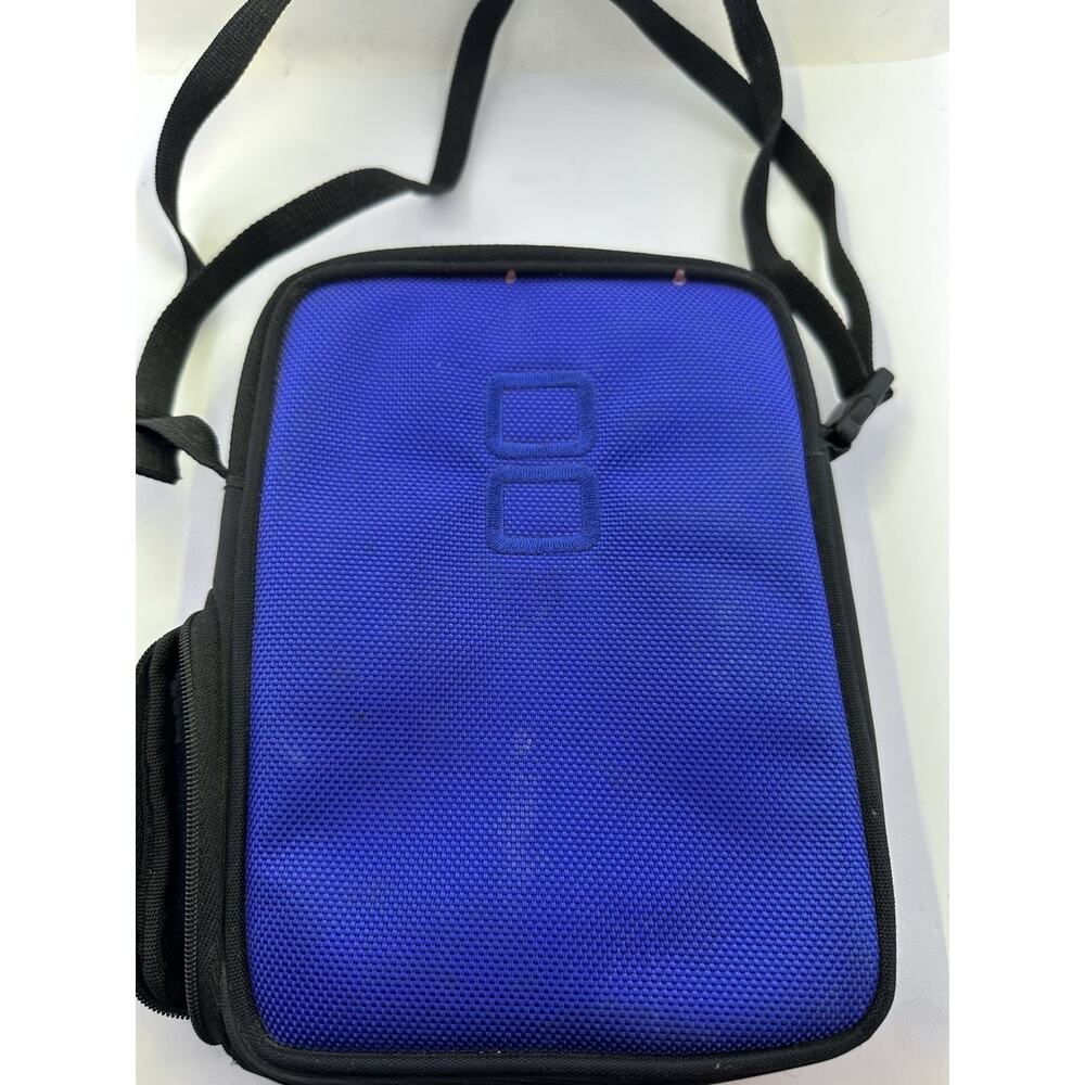 Nintendo DS 3DS DSi Carrying Case Blue Used & Cleaned